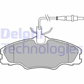 Compre Pastilhas de travão da DELPHI LP985 a um preço baixo por 27,30 €