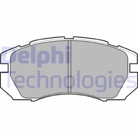 Compre Pastilhas de travão da DELPHI LP930 a um preço baixo por 22,91 €