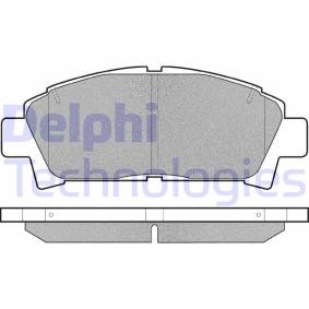 Compre Pastilhas de travão da DELPHI LP940 a um preço baixo por 25,26 €
