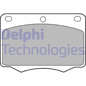 Köp Bromsbelägg av DELPHI LP184 till det låga priset 324,37 kr
