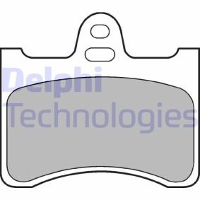 Compre Pastilhas de travão da DELPHI LP193 a um preço baixo por 18,56 €
