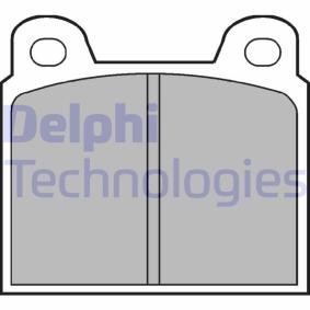 Compre Pastilhas de travão da DELPHI LP20 a um preço baixo por 17,41 €