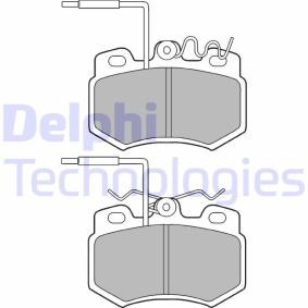 Compre Pastilhas de travão da DELPHI LP823 a um preço baixo por 19,35 €