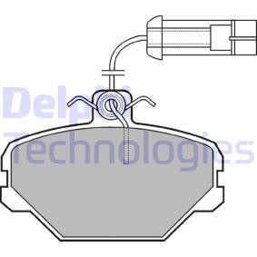 Compre Pastilhas de travão da DELPHI LP566 a um preço baixo por 17,68 €