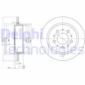 Compre Disco de travão da DELPHI BG2718 a um preço baixo por 27,48 €