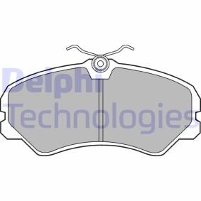 Compre Pastilhas de travão da DELPHI LP567 a um preço baixo por 29,87 €