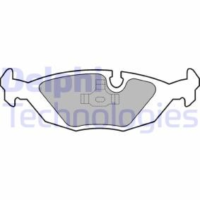 Compre Pastilhas de travão da DELPHI LP576 a um preço baixo por 16,15 €