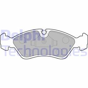 Compre Pastilhas de travão da DELPHI LP585 a um preço baixo por 21,46 €