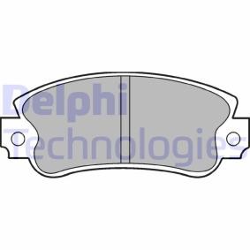 Compre Pastilhas de travão da DELPHI LP509 a um preço baixo por 14,35 €