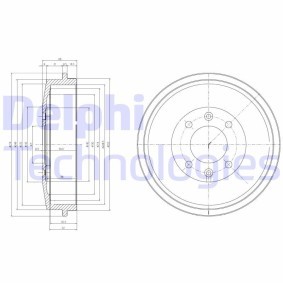 Osta Jarrurumpu DELPHI:llä BF265 edullisesti hintaan 34,75 €