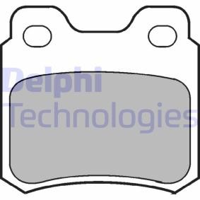 Compre Pastilhas de travão da DELPHI LP713 a um preço baixo por 17,12 €