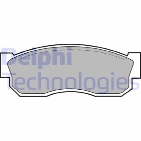Acquista Kit pastiglie freni da DELPHI LP261 a buon mercato per soli 17,88 €