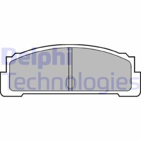 Compre Pastilhas de travão da DELPHI LP29 a um preço baixo por 15,68 €