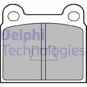 Compre Pastilhas de travão da DELPHI LP86 a um preço baixo por 25,25 €