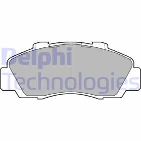 Compre Pastilhas de travão da DELPHI LP872 a um preço baixo por 23,61 €