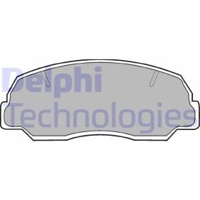 Osta Jarrupalat, levyjarru DELPHI:llä LP400 edullisesti hintaan 27,68 €