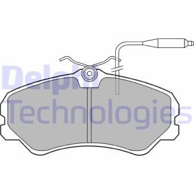 Compre Pastilhas de travão da DELPHI LP594 a um preço baixo por 20,59 €