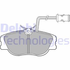 Compre Pastilhas de travão da DELPHI LP598 a um preço baixo por 27,05 €