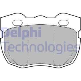 Acquista Kit pastiglie freni da DELPHI LP599 a buon mercato per soli 28,63 €