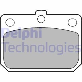Compre Pastilhas de travão da DELPHI LP74 a um preço baixo por 20,29 €