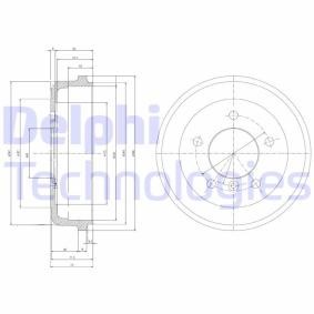 Bremstrommel von DELPHI BF168
