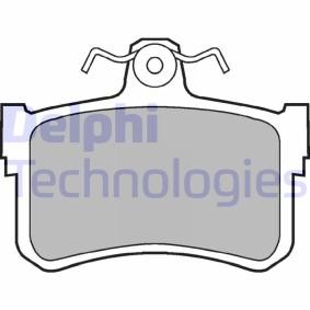 Compre Pastilhas de travão da DELPHI LP880 a um preço baixo por 22,10 €