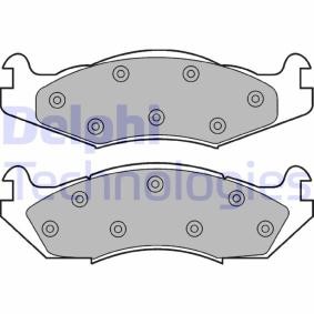 Compre Pastilhas de travão da DELPHI LP889 a um preço baixo por 22,34 €