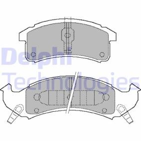 Compre Pastilhas de travão da DELPHI LP897 a um preço baixo por 29,91 €