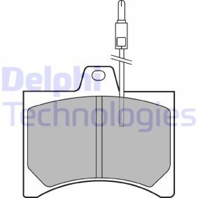 Compre Pastilhas de travão da DELPHI LP177 a um preço baixo por 16,61 €