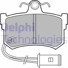 Achetez des Plaquettes de frein DELPHI LP434 à prix pour 68,98 €