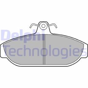 Compre Pastilhas de travão da DELPHI LP437 a um preço baixo por 24,32 €
