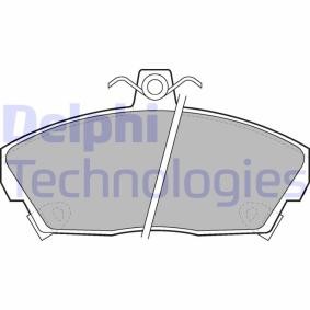 Compre Pastilhas de travão da DELPHI LP619 a um preço baixo por 25,87 €