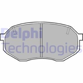 Compre Pastilhas de travão da DELPHI LP630 a um preço baixo por 18,06 €