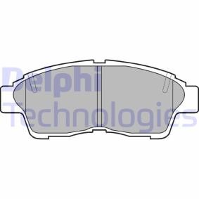 Compre Pastilhas de travão da DELPHI LP789 a um preço baixo por 23,48 €