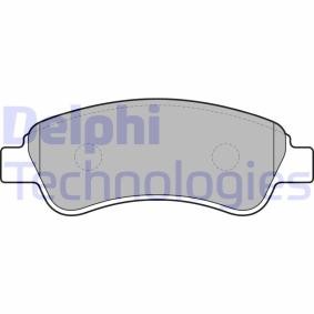 Compre Pastilhas de travão da DELPHI LP1679 a um preço baixo por 30,91 €