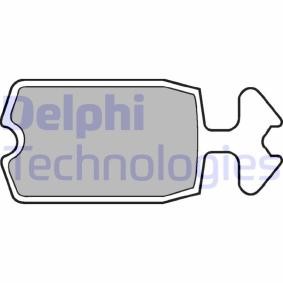 Compre Pastilhas de travão da DELPHI LP100 a um preço baixo por 14,29 €