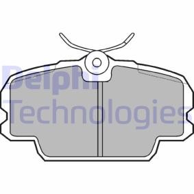 Compre Pastilhas de travão da DELPHI LP455 a um preço baixo por 20,44 €