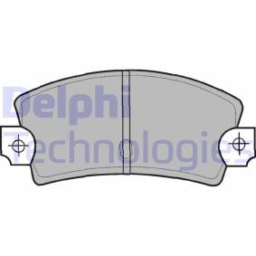 Compre Pastilhas de travão da DELPHI LP464 a um preço baixo por 14,90 €