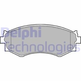 Compre Pastilhas de travão da DELPHI LP645 a um preço baixo por 24,36 €