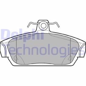 Compre Pastilhas de travão da DELPHI LP653 a um preço baixo por 19,12 €