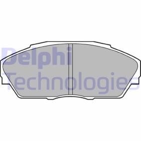 Achetez des Plaquettes de frein DELPHI LP665 à prix pour 76,81 €