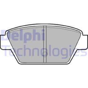 Compre Pastilhas de travão da DELPHI LP533 a um preço baixo por 15,85 €