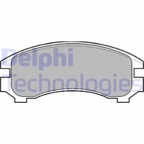 Kjøp Bremseklosser av DELPHI LP546 til den lave prisen 183,21 NOK