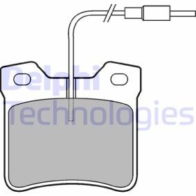Compre Pastilhas de travão da DELPHI LP667 a um preço baixo por 18,07 €