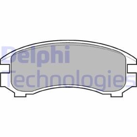 Kjøp Bremseklosser av DELPHI LP671 til den lave prisen 252,04 NOK