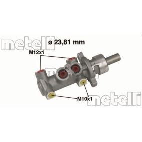 Comprar Cilindro principal de freno de METELLI 05-0301 a bajo precio de 39,45 €