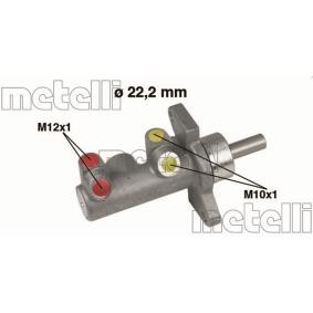 Comprar Cilindro principal de freno de METELLI 05-0230 a bajo precio de 35,38 €