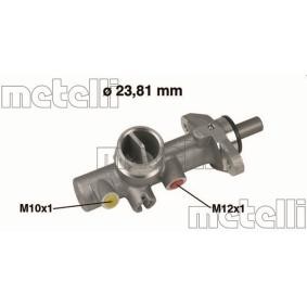 Acquista Cilindro maestro del freno da METELLI 05-0352 a buon mercato per soli 96,42 €