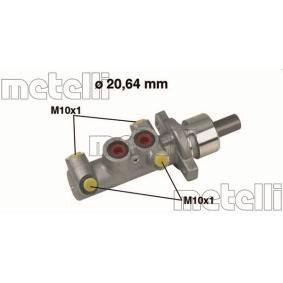 Comprar Cilindro principal de freno de METELLI 05-0397 a bajo precio de 56,50 €