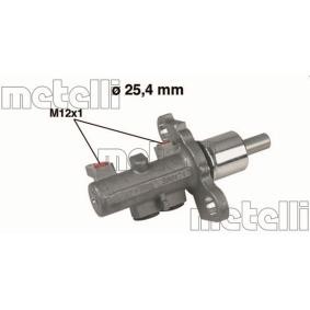 Acquista Cilindro maestro del freno da METELLI 05-0402 a buon mercato per soli 63,75 €